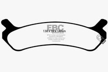 Load image into Gallery viewer, EBC 92-94 Hyundai Sonata 2.0 Greenstuff Rear Brake Pads