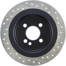 Load image into Gallery viewer, StopTech 09-12 Mini Cooper JCW Slotted & Drilled Right Rear Rotor