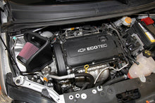 Load image into Gallery viewer, K&N 12 Chevy Sonic 1.8L Silver Typhoon Cold Air Intake