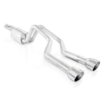 Load image into Gallery viewer, Stainless Works 2006-09 Trailblazer SS 6.0L 2-1/2in S-Tube Exhaust Y-Pipe Center Bumper Exit
