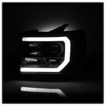 Load image into Gallery viewer, Spyder GMC Sierra 1500/2500/3500 07-13 V2 Projector Headlights- Black PRO-YD-GS07V2-LBDRL-BK
