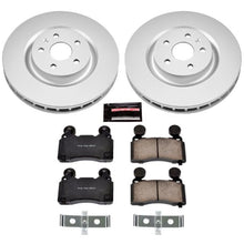 Load image into Gallery viewer, Power Stop 10-15 Chevrolet Camaro Front Z17 Evolution Geomet Coated Brake Kit
