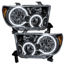 Load image into Gallery viewer, Oracle 07-11 Toyota Tundra Pre-Assembled Headlights - Black Housing - ColorSHIFT w/ BC1 Controller
