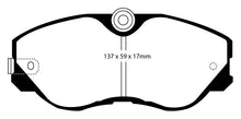 Load image into Gallery viewer, EBC 87-89 Nissan 300ZX 3.0 Turbo Redstuff Front Brake Pads
