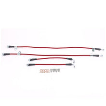 Load image into Gallery viewer, Power Stop 03-07 Infiniti G35 Front &amp; Rear SS Braided Brake Hose Kit
