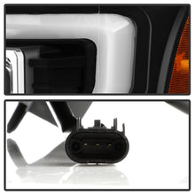 Load image into Gallery viewer, Spyder Ford F250/350/450 11-16 V2 High-Power LED Headlights-White Light Bar-Black PRO-YD-FS11V2PL-BK
