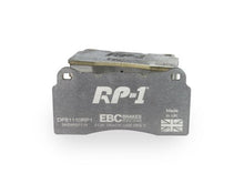 Load image into Gallery viewer, EBC Racing 2017+ Tesla Model 3 (RWD) RP-1 Front Brake Pads
