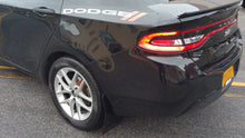Load image into Gallery viewer, Rally Armor 13-16 Dodge Dart Black UR Mud Flap w/ Grey Logo
