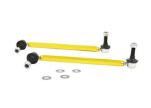 Load image into Gallery viewer, Whiteline 18-19 Kia Stinger Front Sway Bar Link Assembly Heavy Duty Adjustable Steel Ball
