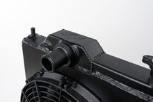 Load image into Gallery viewer, CSF 96-07 Mitsubishi Evo 4/5/6/7/8/9 Full-Slim Radiator w/12in Fan &amp; Shroud/-16AN - Black
