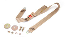 Load image into Gallery viewer, Omix Lap Seat Belt Tan 87-95 Jeep Wrangler YJ
