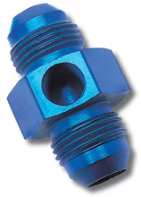 Load image into Gallery viewer, Russell Performance -8 AN Flare to 3/8in Pipe Pressure Adapter (Blue)
