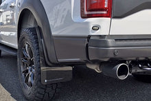 Load image into Gallery viewer, Rally Armor 17-20 Ford F-150 Raptor Black UR Mud Flap w/ Dark Grey Logo
