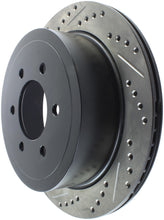 Load image into Gallery viewer, StopTech 04-09 Ford F150 / 06-08 Lincoln Mark LT Rear Right Slotted &amp; Drilled Rotor
