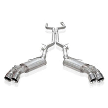Load image into Gallery viewer, Stainless Works 2016+ Chevy Camaro SS 6.2L 3in Redline Catback w/AFM Valve NPP Valve 4in Quad Tips
