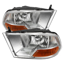 Load image into Gallery viewer, Xtune Dodge Ram 1500 09-12 ( Non Quad Headlights ) Crystal Headlights Chrome HD-JH-DR09-AM-C

