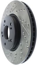 Load image into Gallery viewer, StopTech Slotted &amp; Drilled Sport Brake Rotor Front Right 13 Honda Accord Sport
