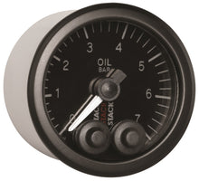Load image into Gallery viewer, Autometer Stack 52mm 0-7 Bar M10 Male Pro-Control Oil Pressure Gauge - Black
