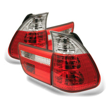 Load image into Gallery viewer, Spyder BMW E53 X5 00-06 4PCS Euro Style Tail Lights- Red Clear ALT-YD-BE5300-RC
