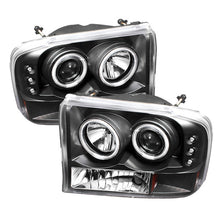 Load image into Gallery viewer, Spyder Ford F250 Super Duty 99-04 Projector Version 2 LED Halo LED Chrm PRO-YD-FF25099-1P-G2-C

