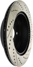 Load image into Gallery viewer, StopTech Power Slot 06-11 Lexus GS Series / 06-12 IS350 Rear Right Drilled &amp; Slotted Rotor
