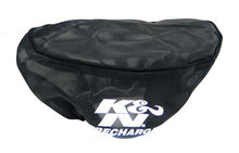 Load image into Gallery viewer, K&amp;N Precharger Air Filter Wrap Round Straight Black 7in ID x 3in H
