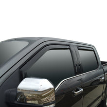 Load image into Gallery viewer, Westin 2015-2018 Ford F-150 SuperCrew Wade In-Channel Wind Deflector 4pc - Smoke
