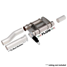 Load image into Gallery viewer, QTP 3in Weld-On 304SS Screamer Muffler Short Case w/Bolt-On QTEC Electric Cutout
