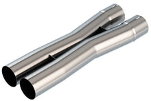 Load image into Gallery viewer, Borla 2.75in Universal X-Pipe 3.66in Inlet Centerline 4.05in Outlet Centerline 26.98in OAL
