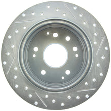 Load image into Gallery viewer, StopTech Select Sport 04-08 Acura TL Drilled &amp; Slotted Rear Passenger Side Sport Brake Rotor
