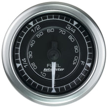 Load image into Gallery viewer, Autometer Chrono 2-1/16in 0-280 Ohm Programmable Fuel Level Gauge
