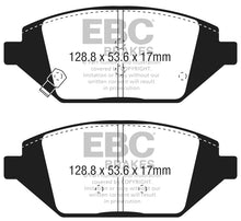 Load image into Gallery viewer, EBC 2016+ Chevrolet Spark 1.4L Greenstuff Front Brake Pads
