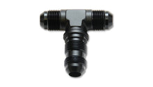 Load image into Gallery viewer, Vibrant -4AN Bulkhead Adapter Tee Fitting - Anodized Black Only
