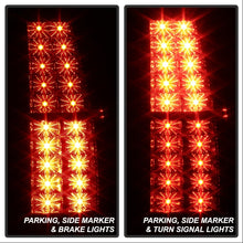 Load image into Gallery viewer, Spyder Chevy Suburban/GMC Yukon/Yukon Denali 07-14 LED Tail Lights Blk Smke ALT-YD-CSUB07-LED-BSM
