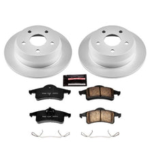Load image into Gallery viewer, Power Stop 99-04 Jeep Grand Cherokee Rear Z17 Evolution Geomet Coated Brake Kit
