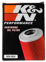 Load image into Gallery viewer, K&amp;N Can/AM Spyder RT 998/ Buell 1125R -2.2219in OD x 0.969in ID x 3.813in H Oil Filter

