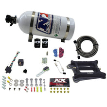 Load image into Gallery viewer, Nitrous Express 4150 4-BBL/Gasoline Nitrous Kit (50-300HP) w/10lb Bottle
