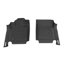 Load image into Gallery viewer, Westin 12-17 Toyota Tundra Reg/Dbl/CrewMax (Double hook) Wade Sure-Fit Floor Liners Front - Blk
