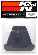 Load image into Gallery viewer, K&amp;N Precleaner Air Filter Wrap Gray - Oval Straight Yamaha - YA-4518XD
