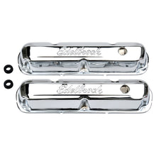 Load image into Gallery viewer, Edelbrock Valve Cover Signature Series Chrysler 1965-1991 318-340-360 CI V8 Chrome
