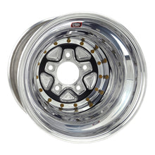 Load image into Gallery viewer, Weld Alumastar Pro 16x16 / 5x5.5 BP / 5in. BS Black Wheel - Knurled Beadlock
