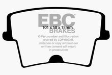 Load image into Gallery viewer, EBC 06-10 Chrysler 300 Limited 3.5 4WD Greenstuff Rear Brake Pads
