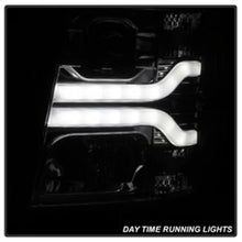 Load image into Gallery viewer, Spyder Chevy Silverado 1500 07-13 Version 3 Projector Headlights - Smoke PRO-YD-CS07V3-LBDRL-SM
