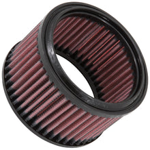Load image into Gallery viewer, K&amp;N Replacement Air Filter - Round 3.969in ID x 5.25in OD x 3.125in H for 09-11 Royal Enfield Bullet
