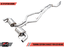 Load image into Gallery viewer, AWE Tuning 2019+ BMW M340i (G20) Non-Resonated Touring Edition Exhaust (Use OE Tips)
