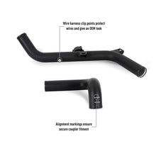 Load image into Gallery viewer, Mishimoto 21+ Bronco 2.7 Stock Location INT Kit MWBK Pipes BK Cooler

