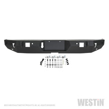 Load image into Gallery viewer, Westin 2020 Jeep Gladiator w/Sensors WJ2 Rear Bumper w/Sensor - Textured Black
