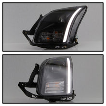 Load image into Gallery viewer, xTune 06-09 Ford Fusion Light Bar DRL Projector Headlights - Black (PRO-JH-FFU06-LB-BK)
