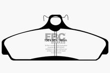Load image into Gallery viewer, EBC 83-87 Chevrolet Corvette (C4) 5.7 Redstuff Front Brake Pads
