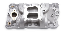 Load image into Gallery viewer, Edelbrock Manifold SBC 23-Degree Marine RPM 1987-1995 w/ Brass
